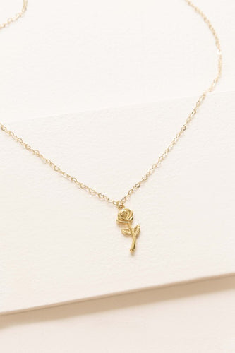 La Vie En Rose Charm Necklace