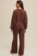 Load image into Gallery viewer, Knit Sweat Top and Pants Lounge Sets