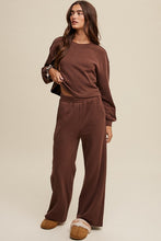 Load image into Gallery viewer, Knit Sweat Top and Pants Lounge Sets