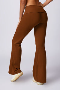 Lexi high-waisted flared casual leggings