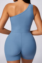 Load image into Gallery viewer, Zayla one-shoulder romper