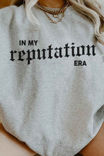 Load image into Gallery viewer, IN MY REPUTATION ERA OVERSIZED GRAPHIC SWEATSHIRT