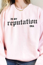 Load image into Gallery viewer, IN MY REPUTATION ERA OVERSIZED GRAPHIC SWEATSHIRT