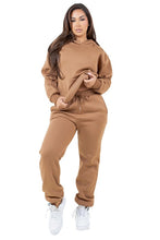 Load image into Gallery viewer, WOMEN FASHION SWEARSUIT TWO PIECE PANT SET