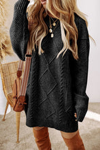 Load image into Gallery viewer, Belinda Knit Drop Shoulder Sweater Dress