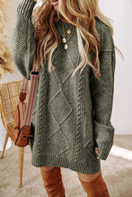 Load image into Gallery viewer, Belinda Knit Drop Shoulder Sweater Dress