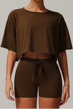 Load image into Gallery viewer, Casual crop tee