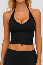 Load image into Gallery viewer, Caviar Halter Sports Bra