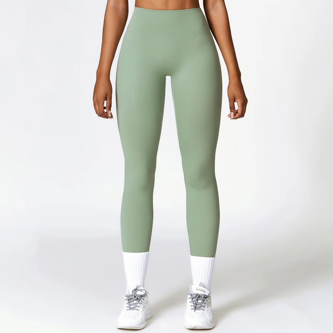 High wasted hip-lift quick drying leggings