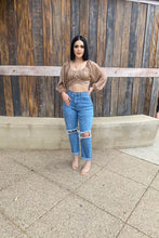 Load image into Gallery viewer, Ashley high-rise mom jeans